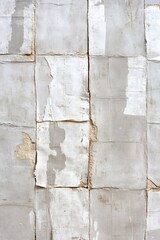 Poster - Weathered Wall Texture with Peeling Paint for Design Inspiration