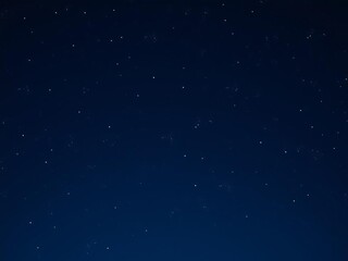 minimal starry night sky background with a few twinkling stars against a dark blue space backdrop, s