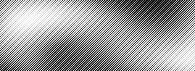 Poster - Fading line gradient texture. Black diagonal stripe gradation background. Thin and thick vanish slanted pattern backdrop. Oblique parallel stroke wallpaper. Vector