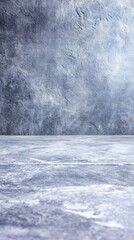 Poster - Textured Concrete Surface with Subtle Lighting - Ideal for Background or Design Projects