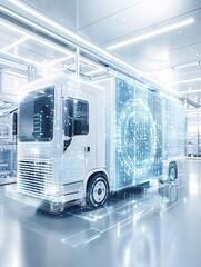Poster - an advanced logistics control system monitoring real-time data for precise cargo handling