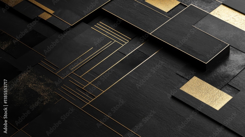 53.A stylish and contemporary layout with a textured black background ...