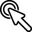 © dima040293 - Simple vector icon cursor clicking
