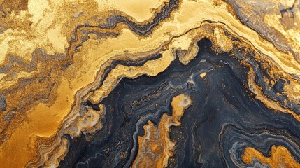  Golden abstract texture with rich swirls and elegant patterns for backgrounds and design projects in creative applications