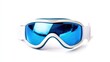© NFTNexus - Ski goggles with blue lenses designed for winter sports emphasizing eye protection and proper gear preparation for skiing adventures