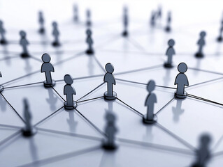 Poster - Technology Network Background.