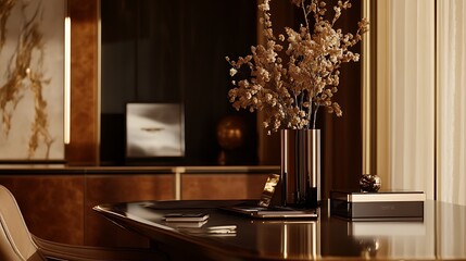 Wall Mural - Build a visually stunning luxury website for a lifestyle brand using a mocha color palette Focus on clean call-to-action buttons and persuasive customer testimonials that highlight the brand\u2019s