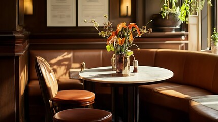 Wall Mural - Create a luxury brand website with a warm mocha palette Incorporate interactive call-to-action buttons and highlight customer testimonials to reflect the brand\u2019s sophisticated yet approachable
