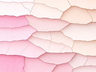 Poster - This image presents a minimal and gentle pastel gradient backdrop  featuring a soft pink to beige color fade with a faint textured pattern overlay