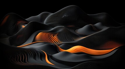 Poster - Breathtaking fluid rainfall pattern map topographic visualization of detailed meteorological data featuring intricate contour lines elevation gradients and vibrant color palette