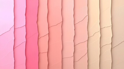 Poster - Serene Pastel Gradient Background with Smooth Transition from Soft Pink to Muted Beige Featuring a Delicate Textural Effect that Conveys a Contemporary