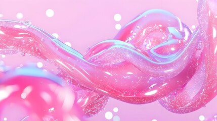 Poster - Twinkling Light Patterns, an abstract illustration showcasing vibrant, shimmering lights in a dynamic, colorful arrangement.