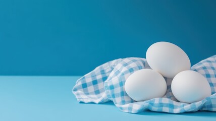 Vibrantly colored freshly painted Easter eggs arranged in a delightful spring display.