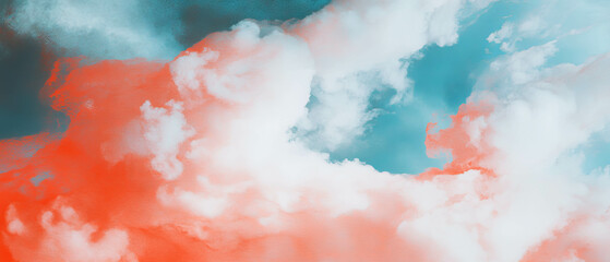 Poster - Vibrant watercolor splash banner template for artistic expression and creative projects