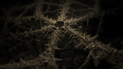 Dark Gold Glitter Texture  Abstract Background