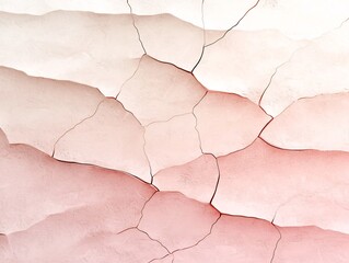 Poster - Serene Pastel Tinted Digital Gradient with Textured Noise Pattern in Minimal Aesthetic  Soft hues transitioning from pink to beige create a calming contemporary visual with a digital technique
