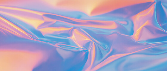 Poster - Calm light blue gradient texture conveying serenity and smoothness
