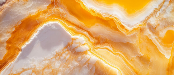 Poster - Warm and vibrant light orange sunset texture creating a scenic atmosphere