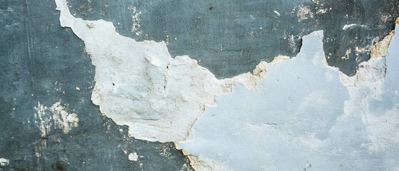 Poster - Urban rustic charm displayed through aged brick wall texture in subtle colors