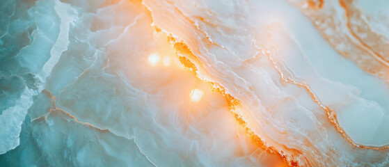 Poster - Elegant and luxurious subtle marble background with polished texture and smooth details