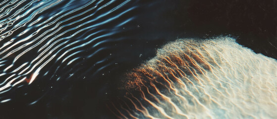 Aufkleber - Old film surface with fingerprint smudges and marked textures from handling over time