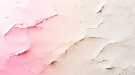 Poster - Elegant and sophisticated pastel gradient background blending soft pink and beige tones with a subtle textured effect in a minimalist contemporary style