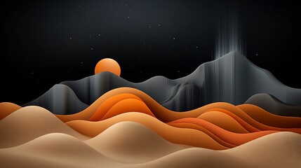 Poster - Breathtaking fluid rainfall pattern map showcasing a topographic data visualization of intricate weather details  This abstract digital art piece captures the essence of a captivating