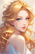© Stock 4 you - cute anime girl . generative AI