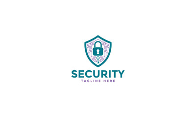 Professional Artificial Intelligence Protection Shield Security Logo Design Vector Template, Digital Safety Emblems
