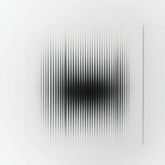 Poster - Minimalist Design Featuring Thin Parallel Lines Creating Unique Gradients