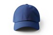 © Indra - Sharp Image of Blue Baseball Cap Mockup on White Background