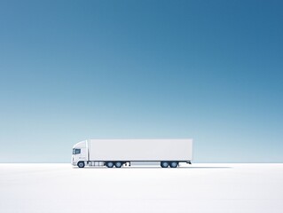 Poster - A secure freight facility with surveillance cameras and guards ensuring cargo safety