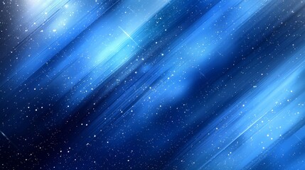 Poster - Video animation in bright blue abstract hi-tech geometric motion with seamless looping, Ultra HD 4K 3840x2160