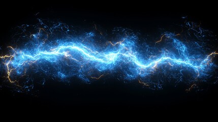 Wall Mural - electric thunder-themed motion graphics and background images