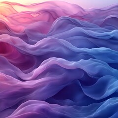 Canvas Print - A background of a smooth gradient transitioning from deep blue to soft lavender. 