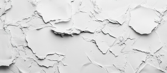 Aufkleber - Abstract white paper texture cement or concrete wall texture background blank space for text. with copy space image. Place for adding text or design