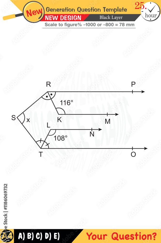 Geometry, geometric concepts, High school, middle school, exam question ...