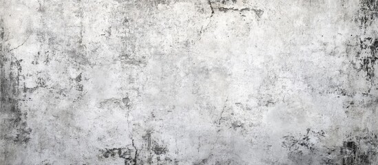 Poster - Texture of an aged gray concrete wall for background and copyspace for design