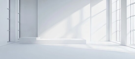 Aufkleber - white vertical poster surface. with copy space image. Place for adding text or design