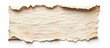 © vxnaghiyev - Aged rip paper texture on a white background with blank space for text. with copy space image. Place for adding text or design