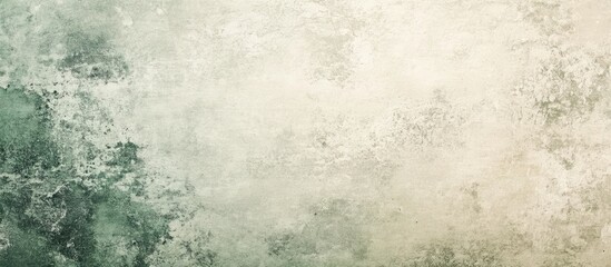 Sticker - Abstract celadon and beige grunge texture in the background with copyspace or an image for design