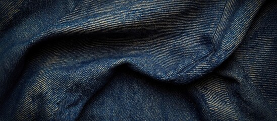 Poster - Textured background of blue denim jeans. with copy space image. Place for adding text or design
