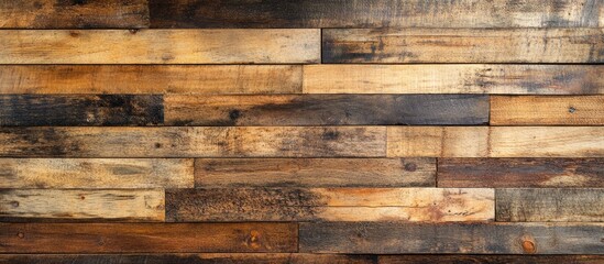 Sticker - Wood texture featuring a natural pattern wooden wall. with copy space image. Place for adding text or design