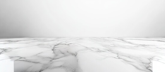 Fototapete - white marble backdrop copy space
