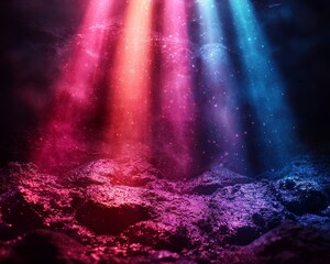 Poster - Great for social media, blogs, websites, and video thumbnailsWith vibrant zoom motion, dynamic rays, and smooth pastel swooshes as the backdrop