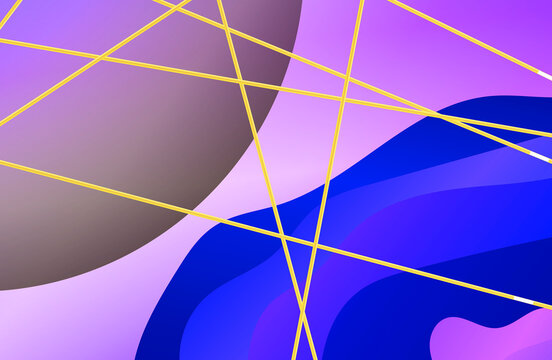 Abstract gradient background with lines and circles, perfect for creating vibrant abstract 3D wallpapers. Multipurpose creative website template.