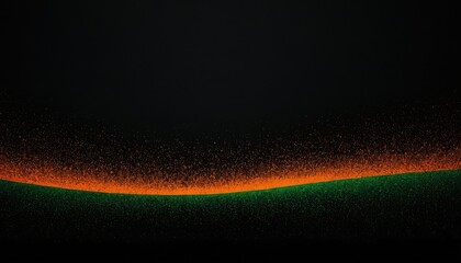 Fototapete - 3D abstract background with flowing waves of particles
10