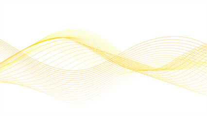 Wall Mural - abstract background with yellow and orange waves, soft lines and curves, abstract background with dy