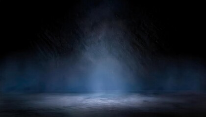 Aufkleber - ethereal spotlight in dark misty environment with textured background for atmospheric designs and cinematic backdrops