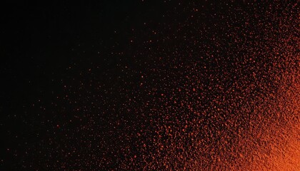 Poster - Abstract Red and Black Background with Scattered Shapes
3
